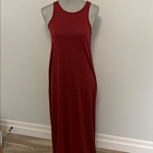 Floor length tank dress
